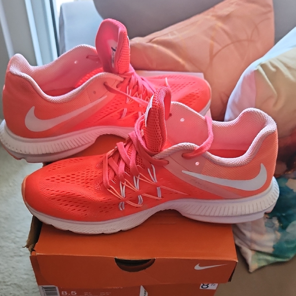 Nike Women's Orange Running Shoes